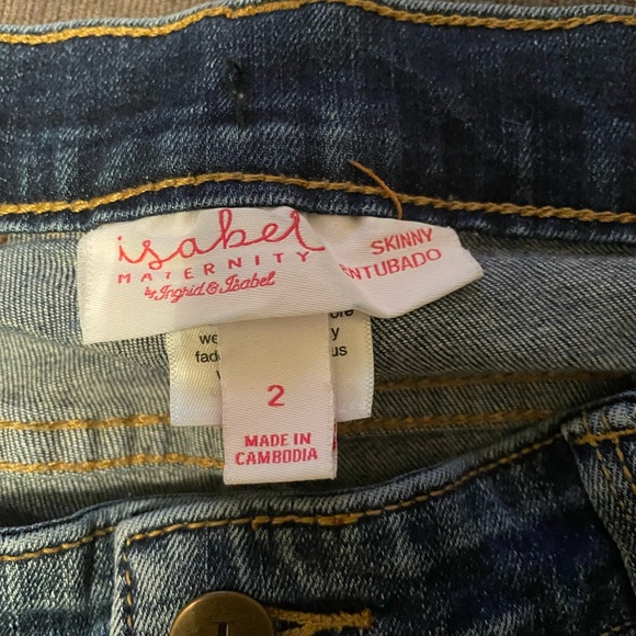 Lot of 2 maternity jeans - Picture 4 of 4